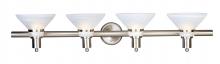 Levico LV30004W-BN - Bath Light - Brushed Nickel