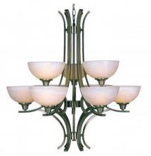 Levico LV80009H-BN - Nine Light Chandelier