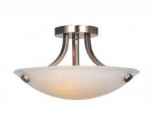 Levico LV80012C-BN - Three Light Semi-Flush
