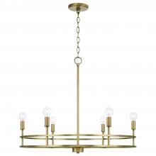 Capital Canada 448761AD - 6-Light Chandelier