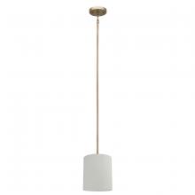 Whitfield SH0708-BCGL - 1 Light Pendant Drum Shade