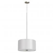 Whitfield SH1810-PWCH - 3 Light Chandelier Drum Shade