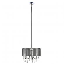 Whitfield SH2916-SHBCH - 3 Light Chandelier Drum Shade