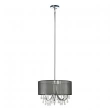 Whitfield SH2922-SHBCH - 4 Light Chandelier Drum Shade
