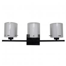 Whitfield VL28055-3BK - 3 Light Bathroom Vanity