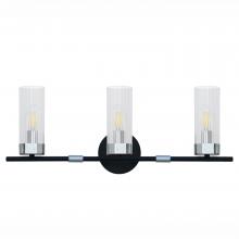 Whitfield VL742-3BKCH - 3 Light Bathroom Vanity