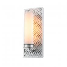 Lucas McKearn BB1185LS-1 - Ziggy 1 Lt Bath Bar in Lacquered Silver