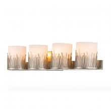 Lucas McKearn BB90610S-4 - Sawgrass 4 Light Bath Bar In Distressed Silver
