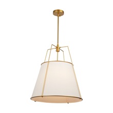 Artcraft SC13364BR - Pullman Collection 4-Light Pendant Brass