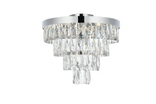 Elegant 1060F18C - Josephine 18 inch Flush Mount in Chrome