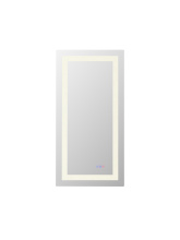 Elegant MRE84260 - Riven 60x42 LED Mirror, Adjustable Color 3000K/4200K/6400K