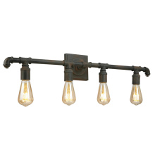 Eglo Canada 202844A - 4 LT Open Bulb Bath/Vanity Light w/ a Zinc Finish