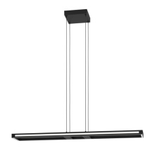 Eglo Canada 206018A - 1 LT Integrated LED Pendant w/ Black Finish & White Diffuser