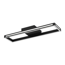 Eglo Canada 206019A - 1 LT Integrated LED Ceiling Light w/ Black Finish & White Diffuser