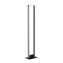 Eglo Canada 206022A - 1 LT Integrated LED Floor Lamp w/ Black Finish & White Diffuser
