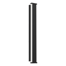 Eglo Canada 900677A - 1 LT LED Outdoor Wall Light w/ Black Finish & White Plastic Diffuser