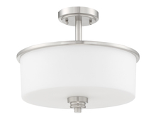 Craftmade 50552-BNK-WG - 2 Light Convertible Semiflush
