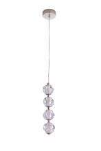 Craftmade 59490-PLN-LED - 4 Light LED Adjustable Height Pendant
